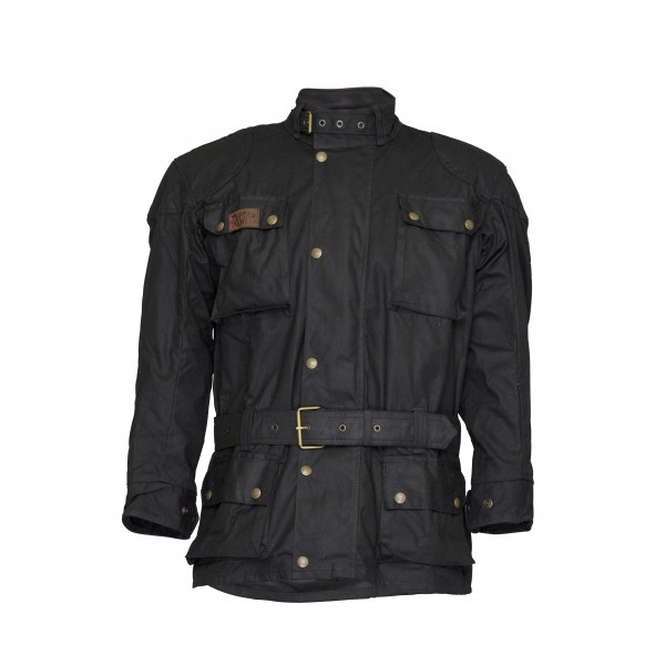 Burke & Wills Oil Skin Motorcycle Jacket - Motorbike accessories and ...